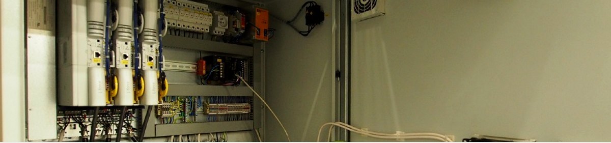 Industrial electrical control panel