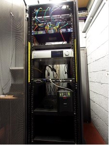 Structured data networking cabinet